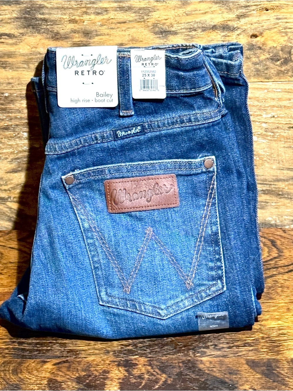 Wrangler Retro Bailey Bootcut Jeans - Blue